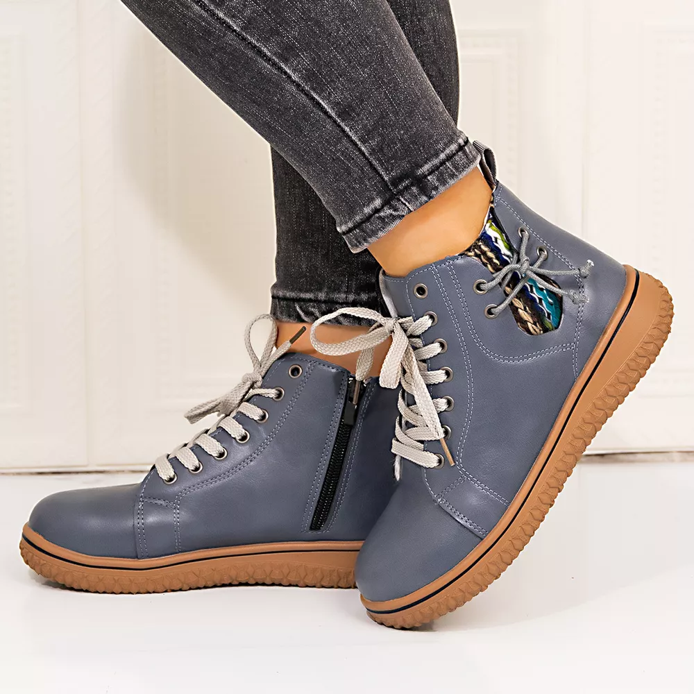 Round Toe Platform Boots, image 12