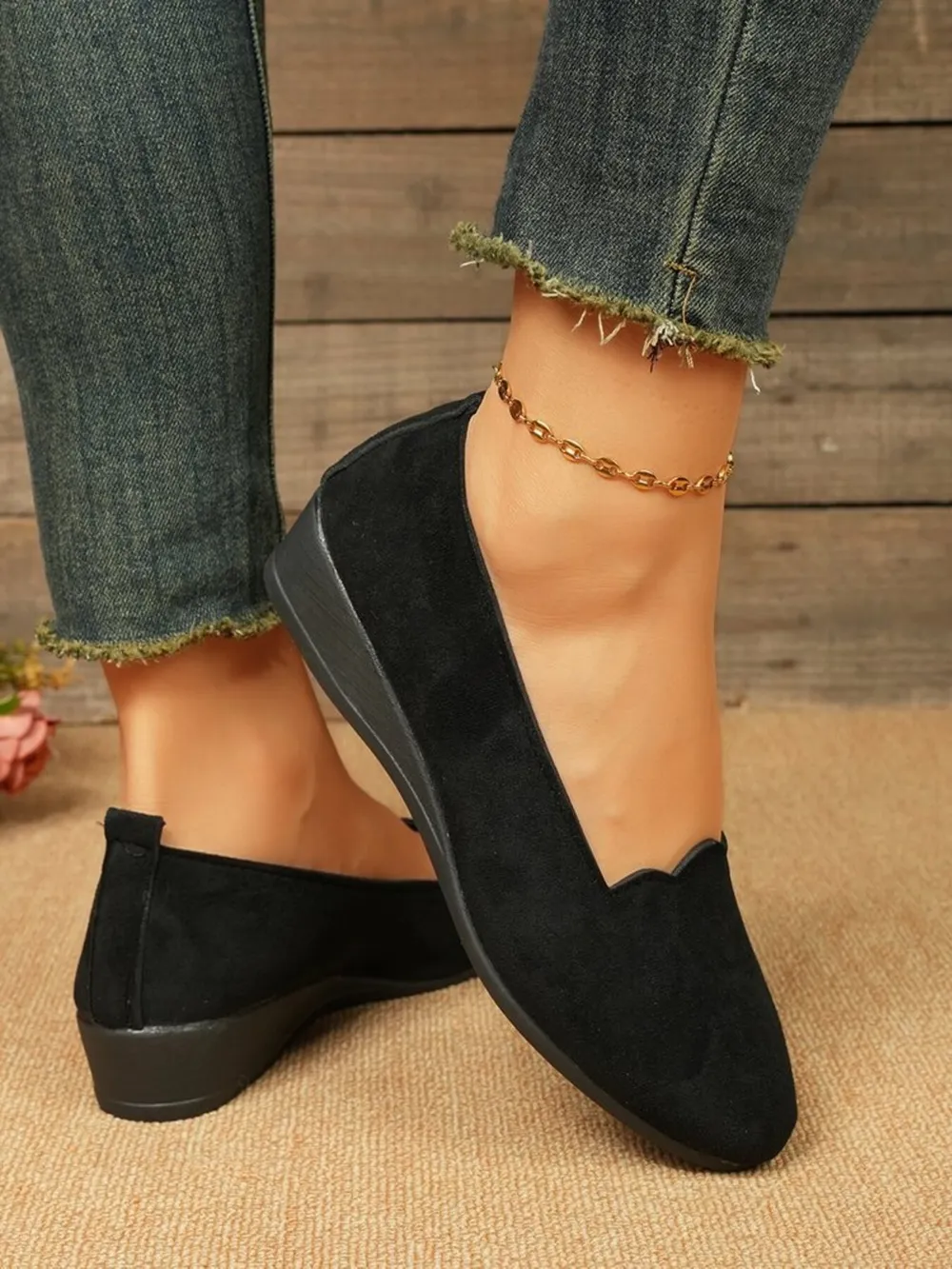 Round Toe Slip-Ons, image 3