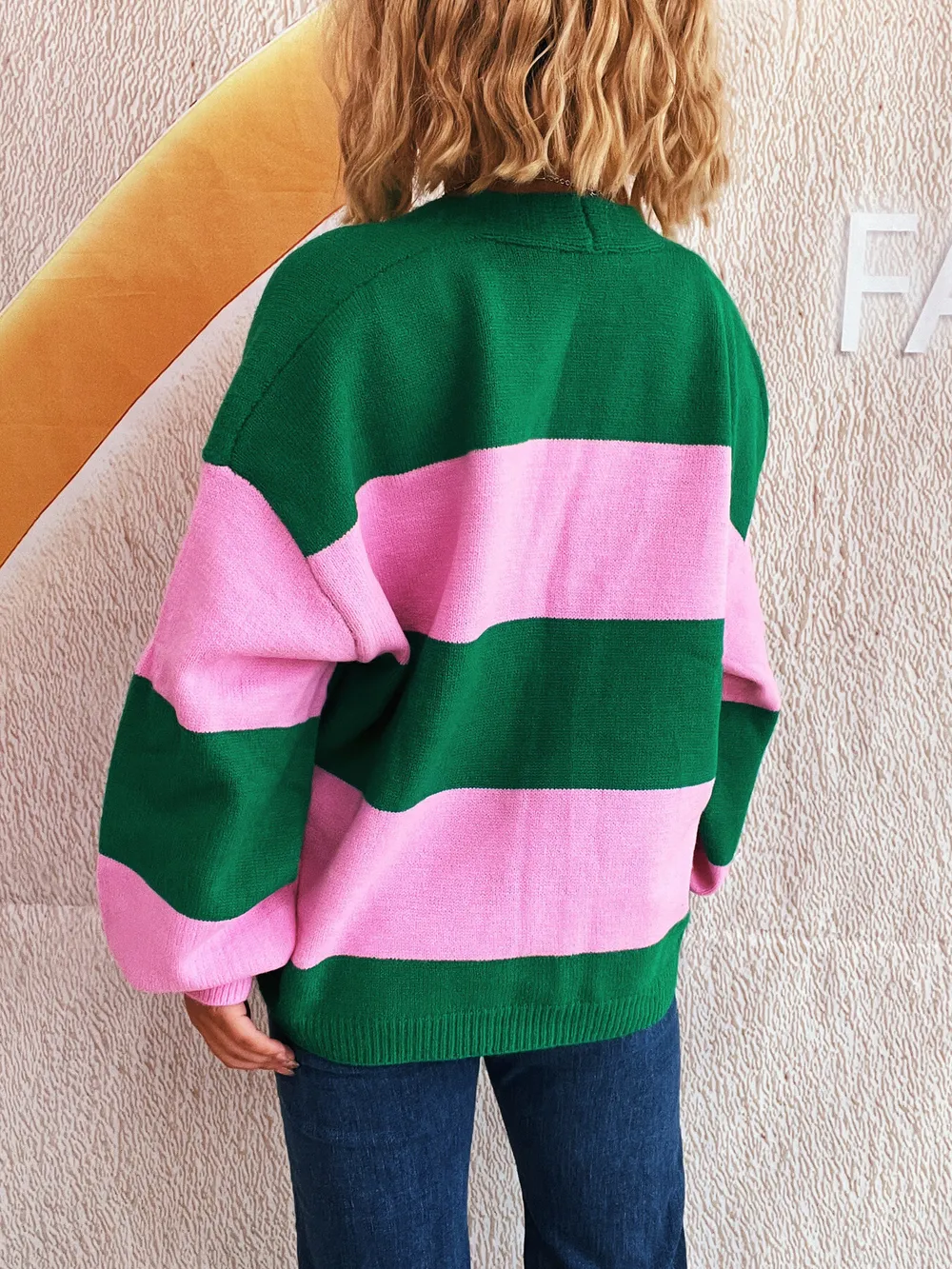 Color Block Open Front Cardigan, image 18