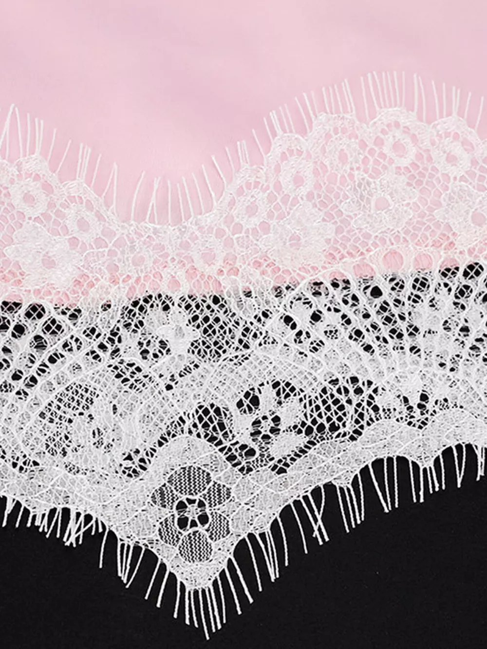 Lace Trimmed Satin Cami, image 10