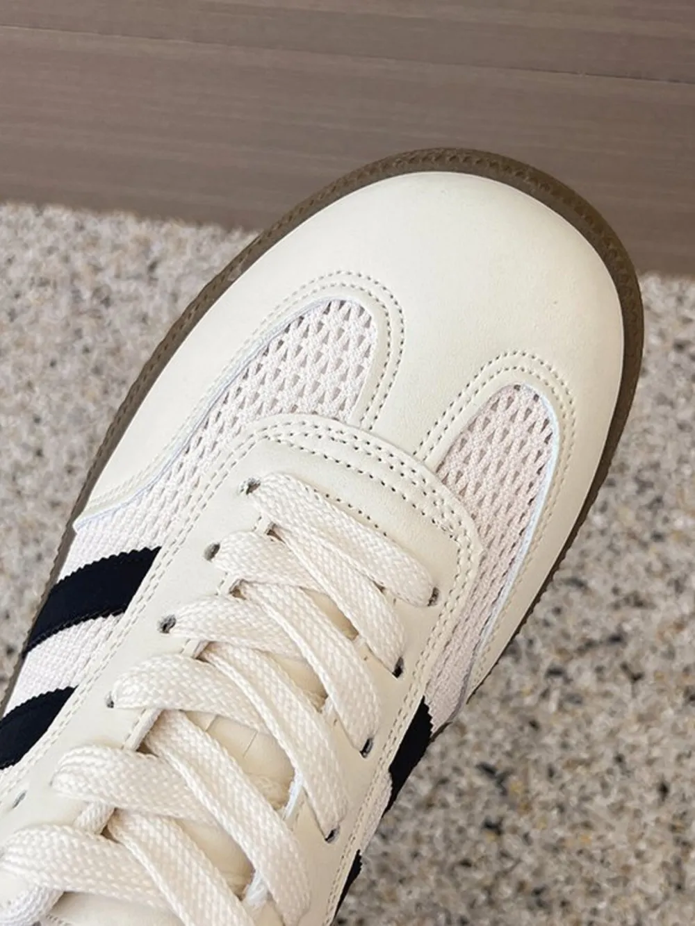 Lace Up Round Toe Platform Sneakers, image 2
