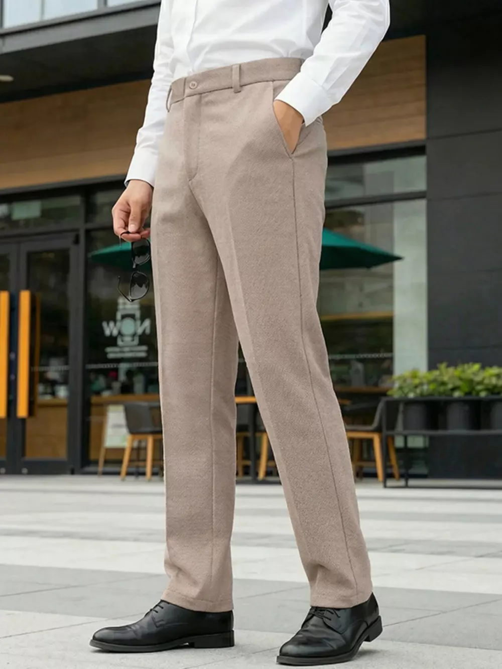 Men's Full Size Classic Fit Dress Pants Plus Size, image 8