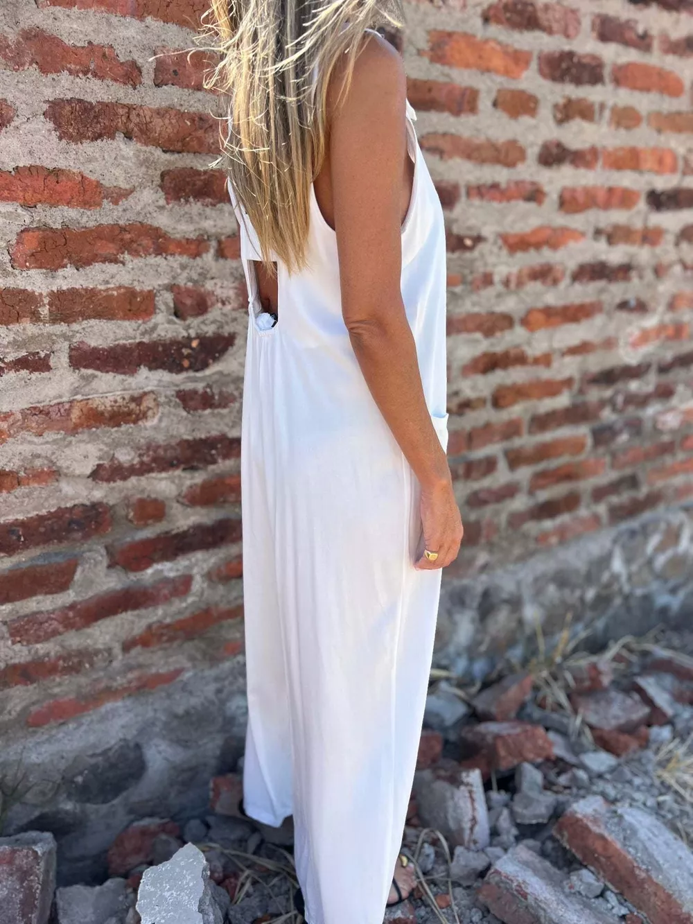 Full Size Button-Front Wide Leg Jumpsuit Plus Size, image 15