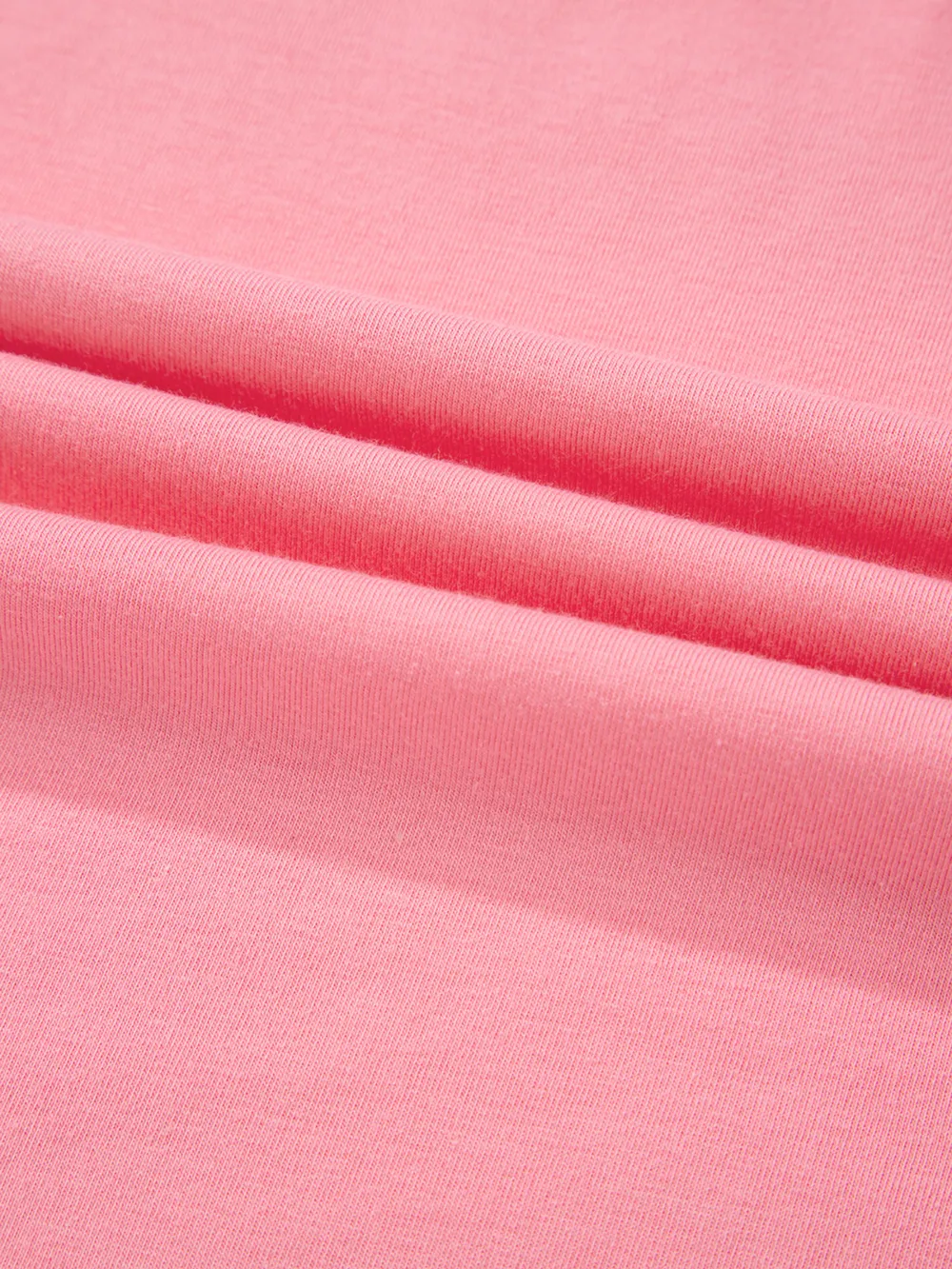 Ruffle Hem Round Neck Relaxed T-Shirt, image 10