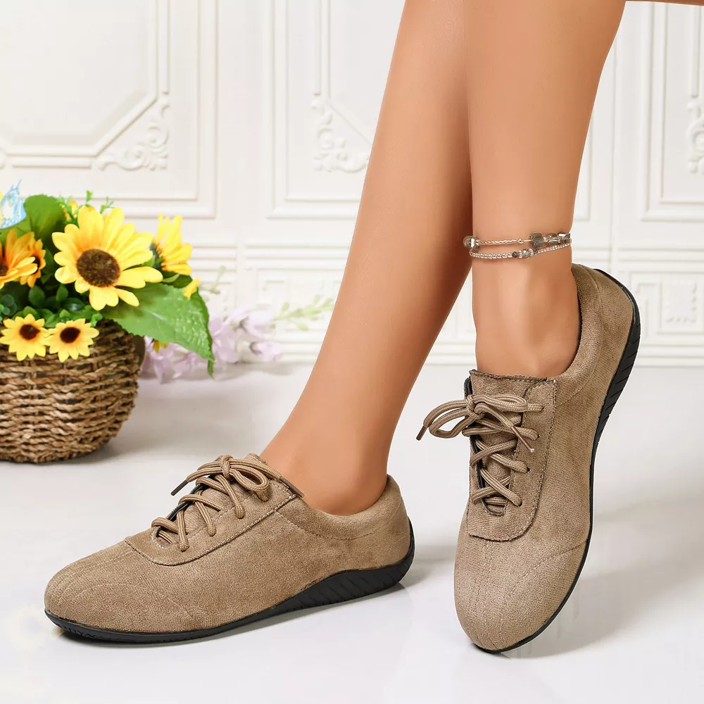 Round Toe Lace Up Sneakers, image 10