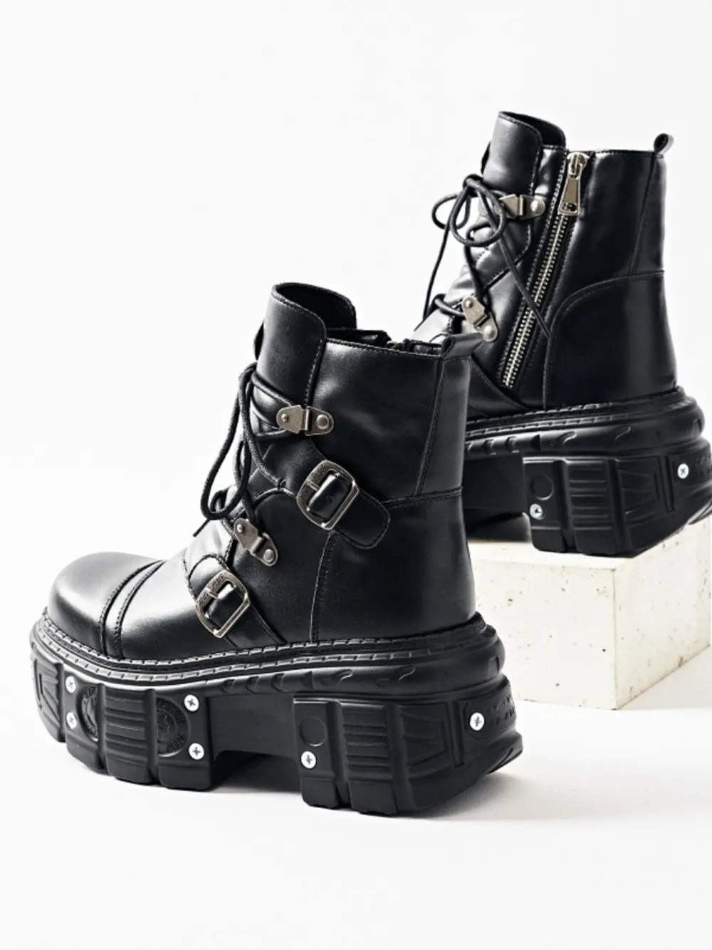 Lace Up Platform Boots, image 4