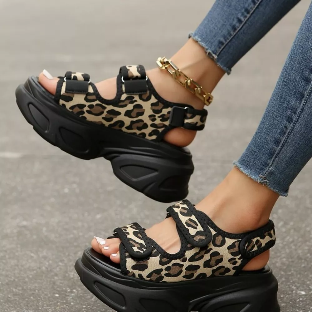 Open Toe Platform Sandals, image 2