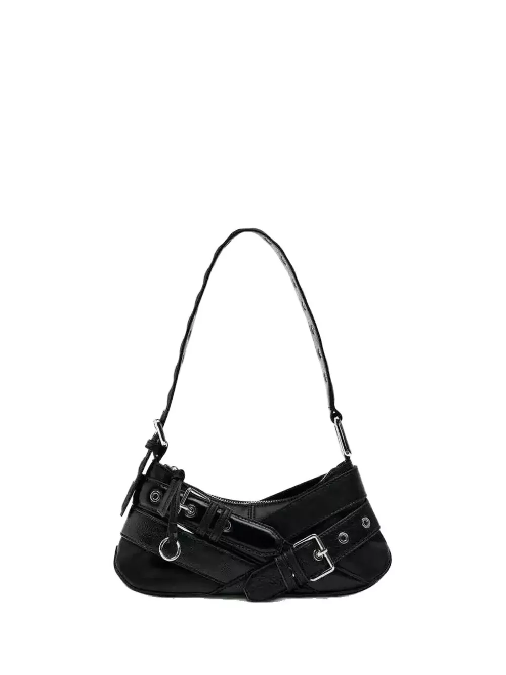 Buckled Accent Shoulder Bag, image 7