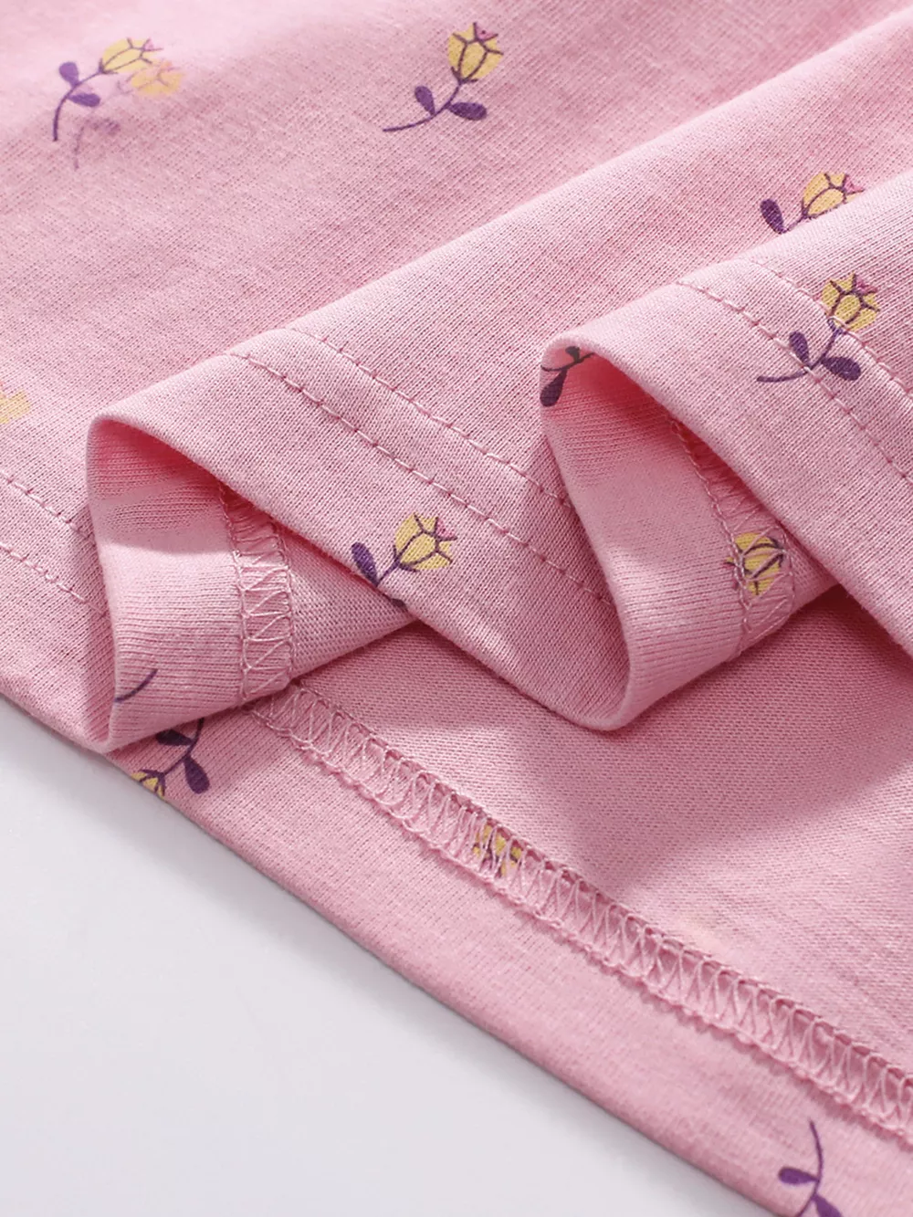 Children's Bunny Round Neck Short Sleeve Dress, image 5