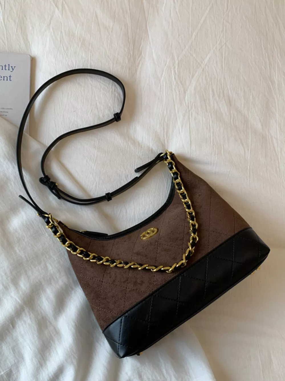 Chain Decor Crossbody Bag, image 4