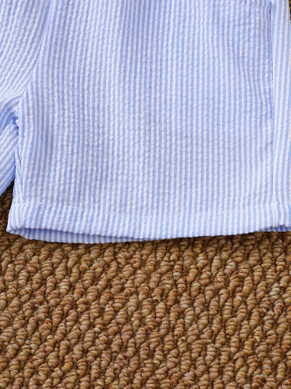 Children's Sailboat Tee and Striped Shorts Set, image 6