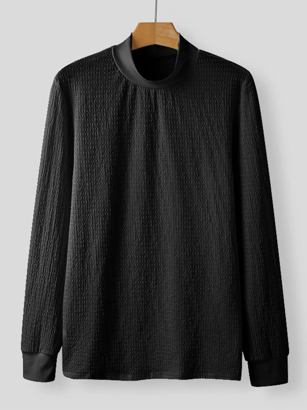 Men's Round Neck Long Sleeve T-Shirt