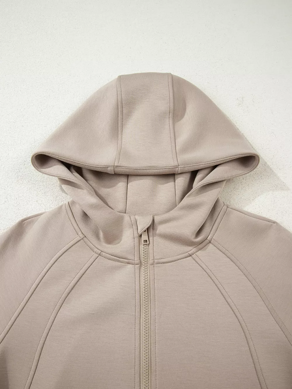 Half Zip Long Sleeve Hoodie and Pants 2pcs Outfit, image 12