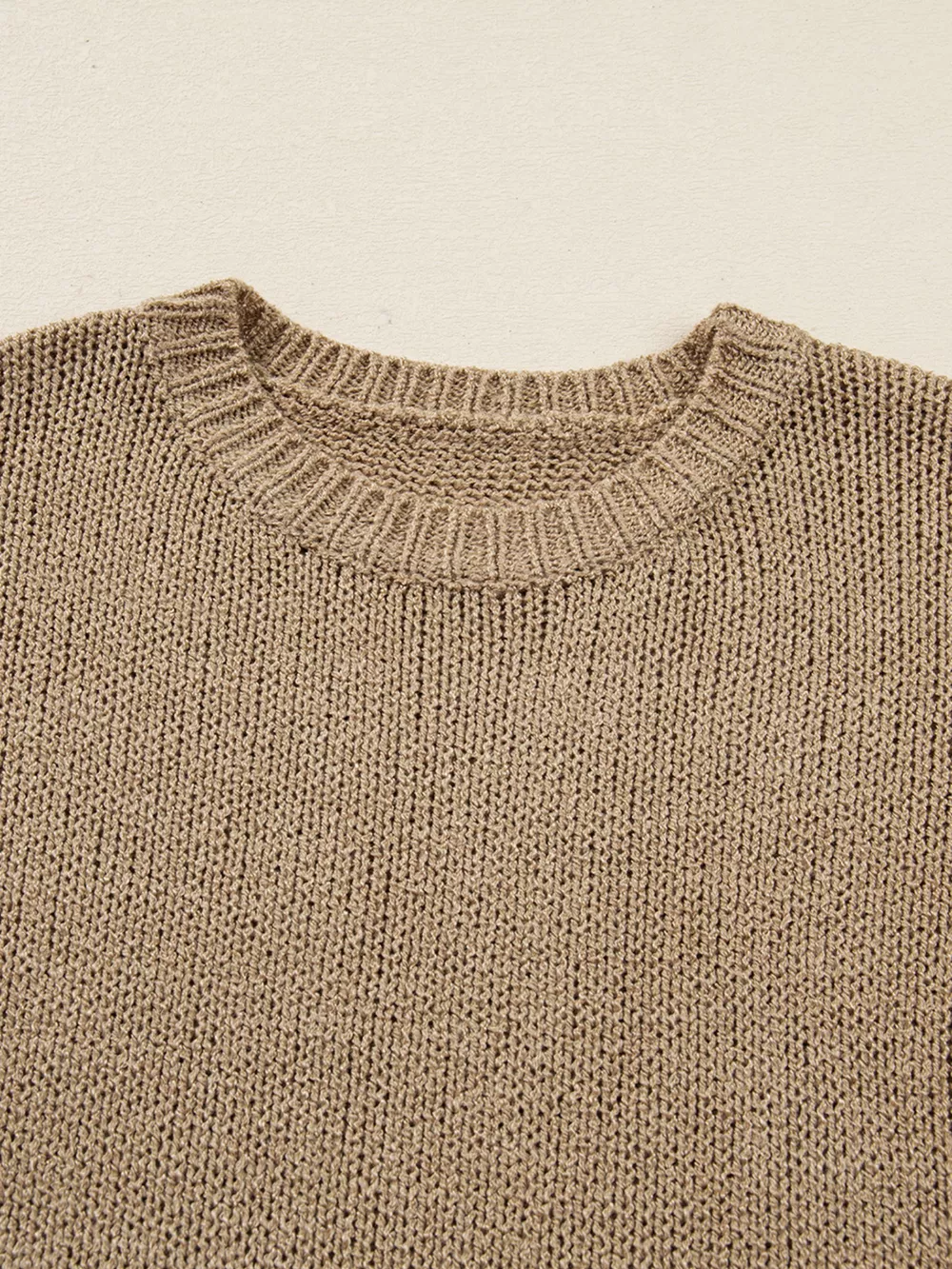 Oversize Drop Shoulder Slouchy Sweater Dress, image 10