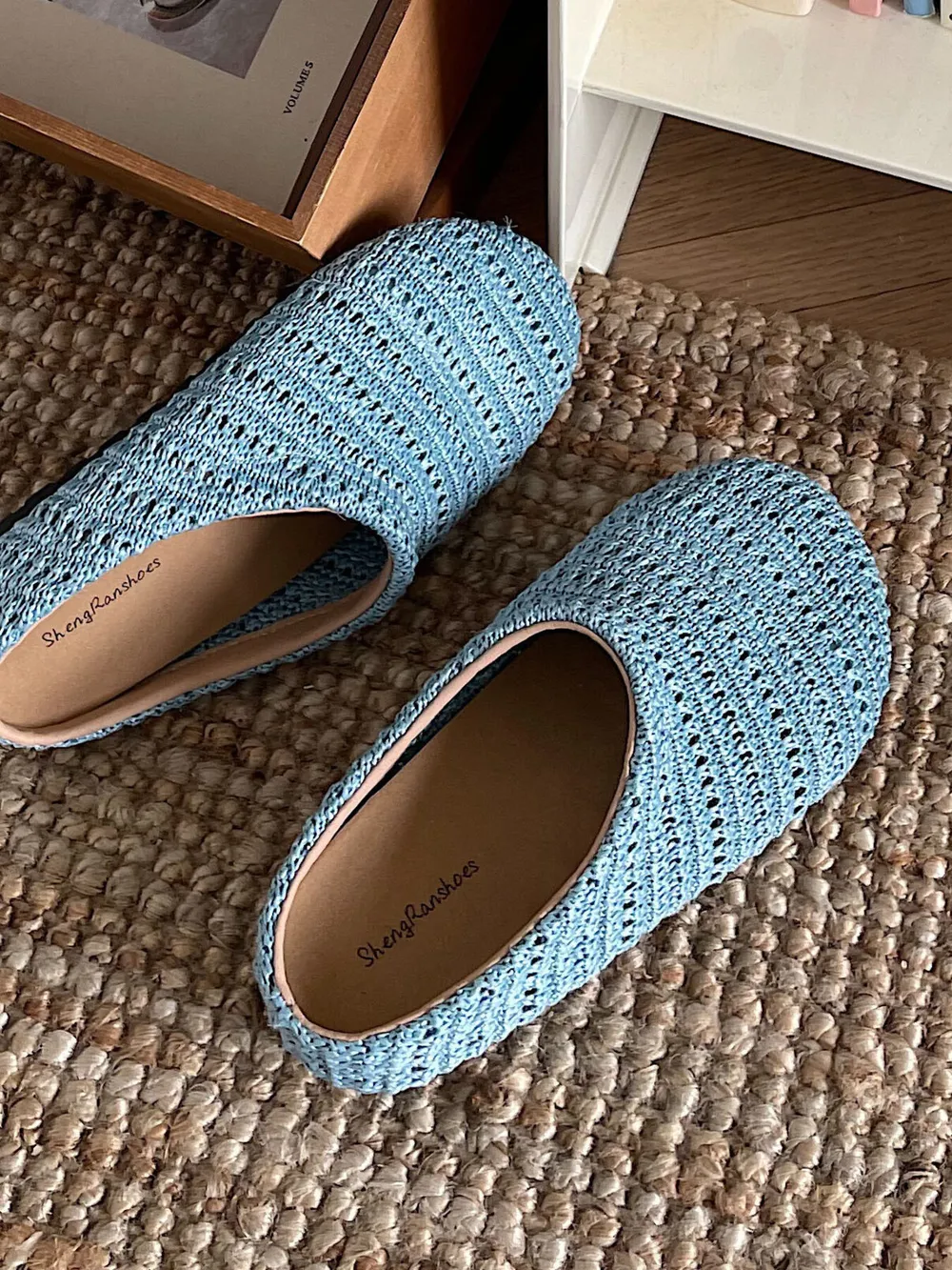 Knitted Round Toe Slip-Ons, image 10