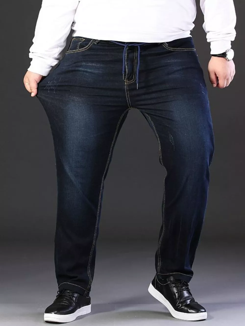 Men's Plus Size Relaxed Fit Jeans, image 5