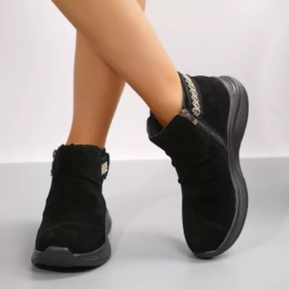 Round Toe Platform Boots, image 9