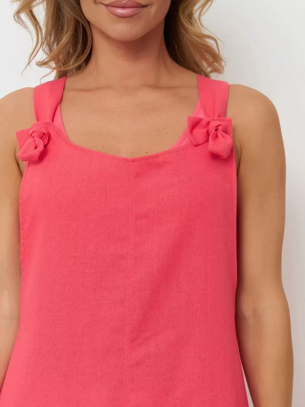 Sleeveless Tie-Strap Romper, image 5