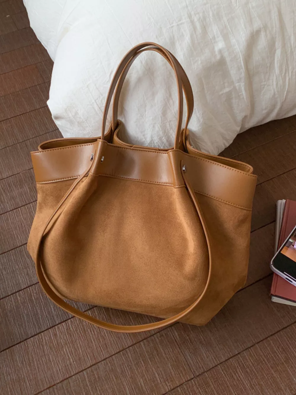 Lightweight Classic Color Tote Bag, image 13