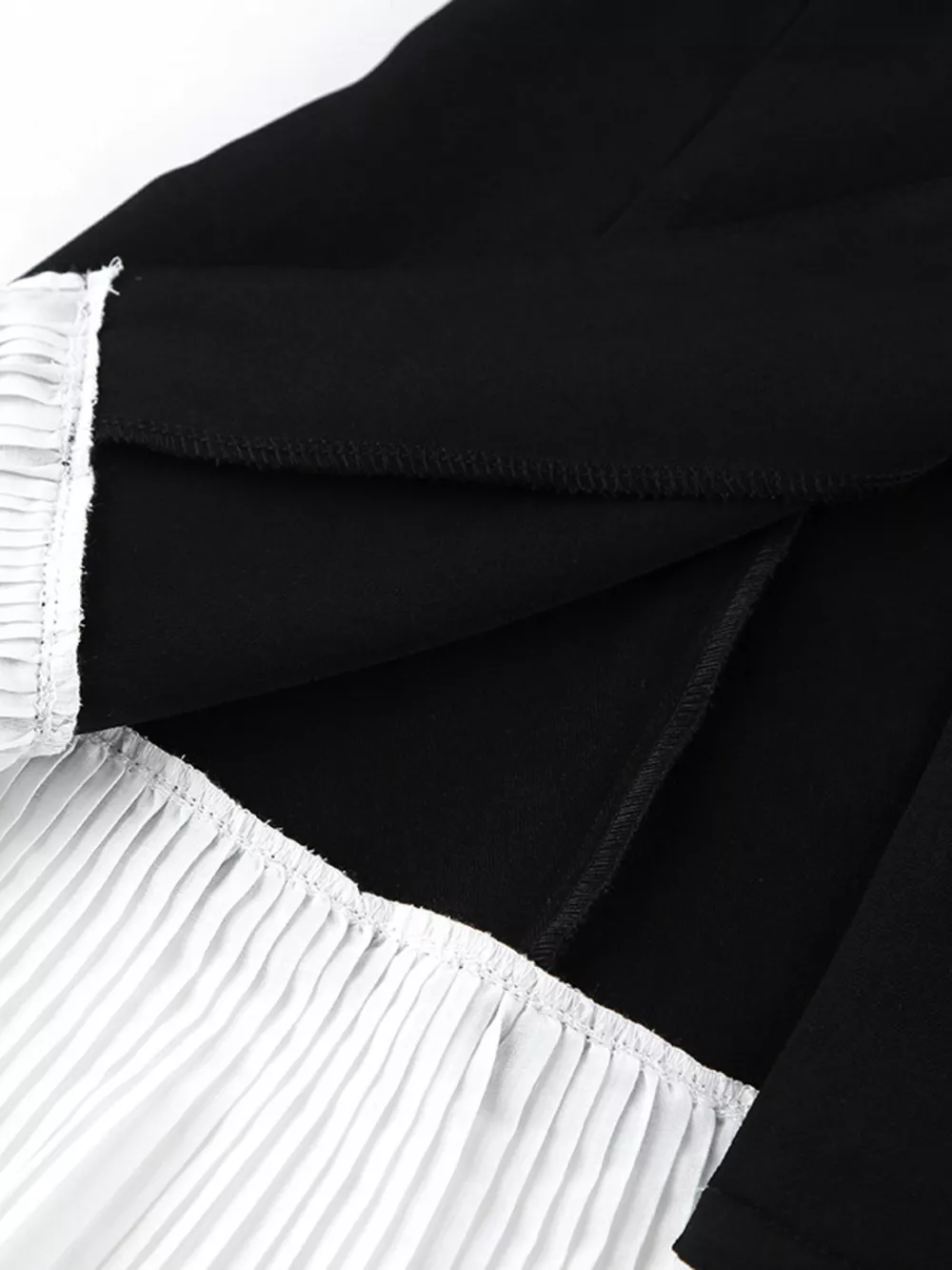 Pleated One Button Blazer Dress, image 11