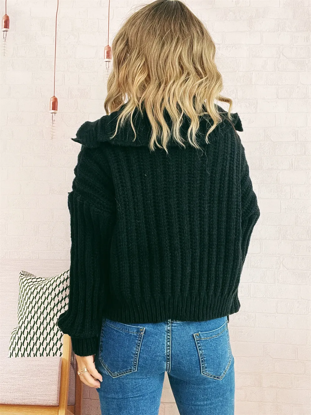 Button Up Long Sleeve Cardigan, image 11
