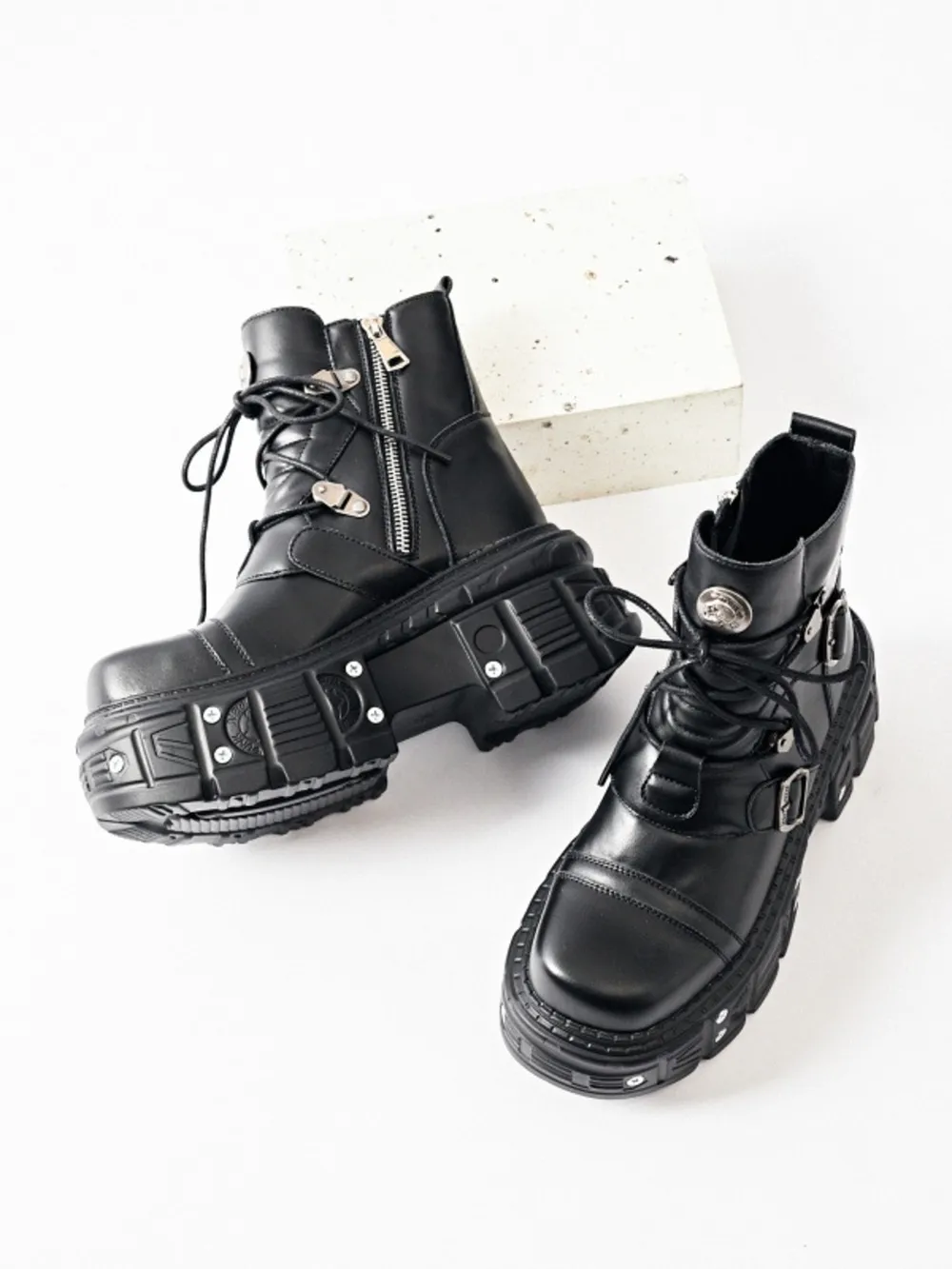 Lace Up Platform Boots, image 9