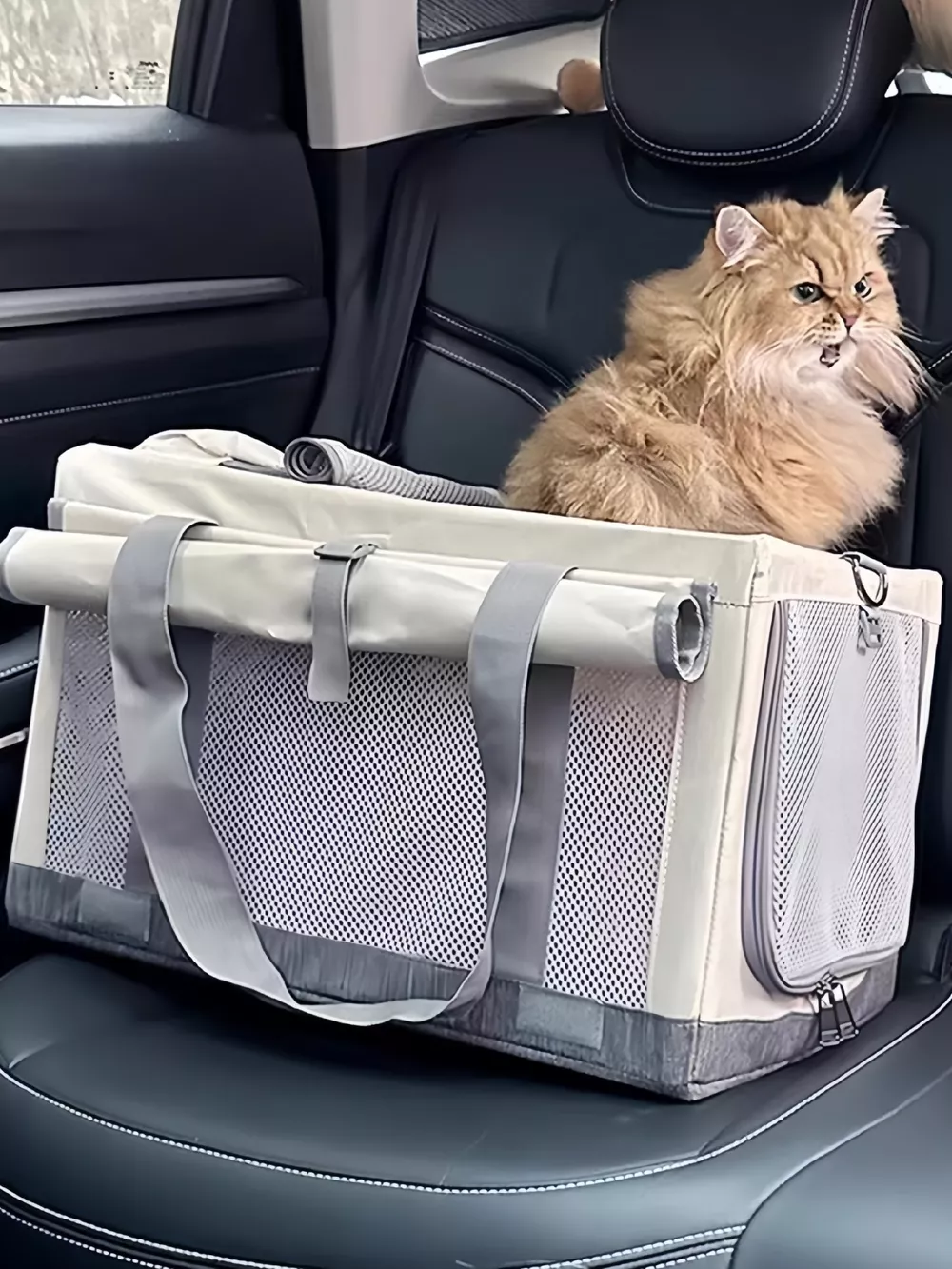 Portable Breathable Pet Carrier Bag, image 3