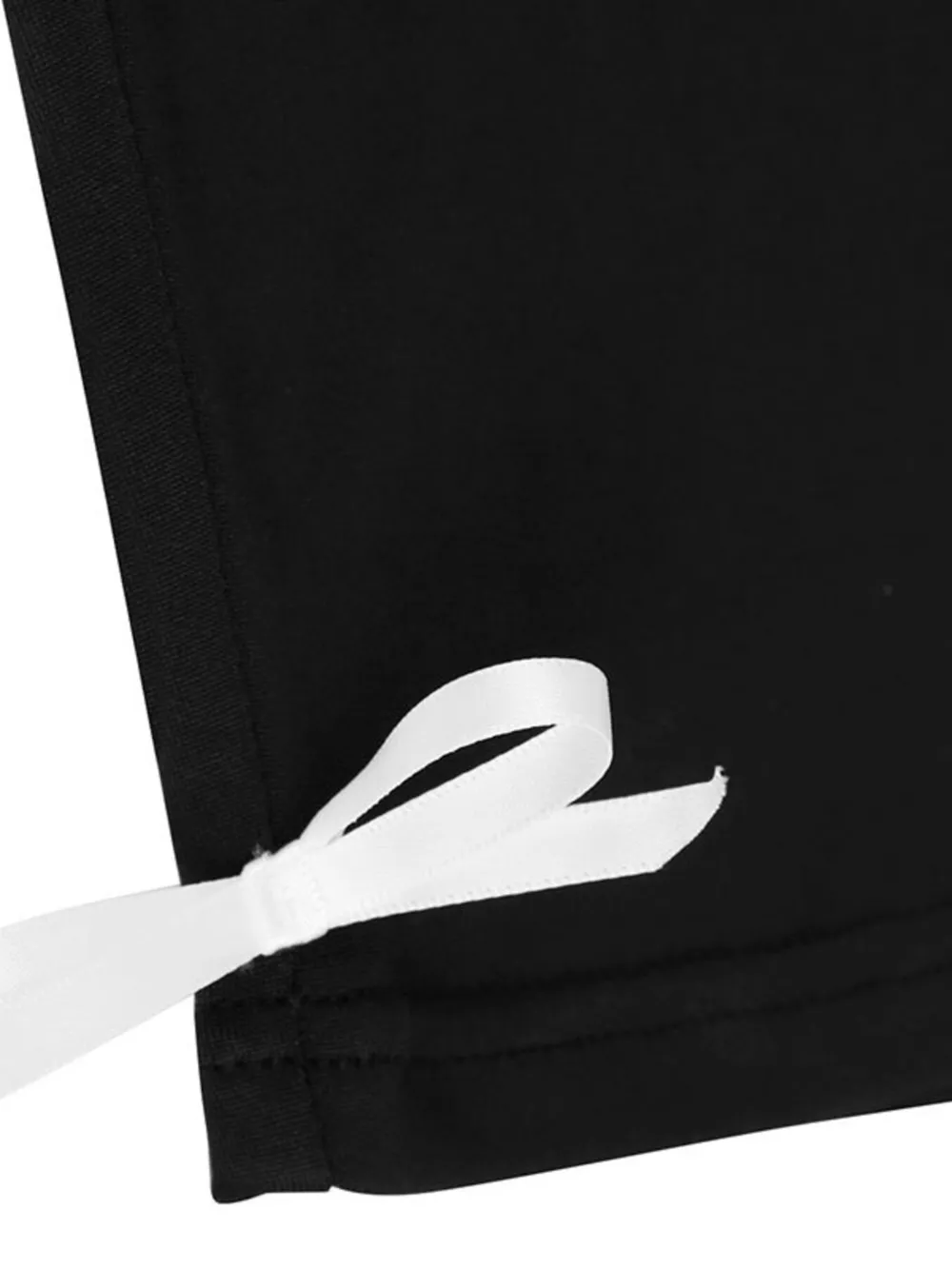 Lace Trim Tie-Front Capri Jumpsuit, image 11