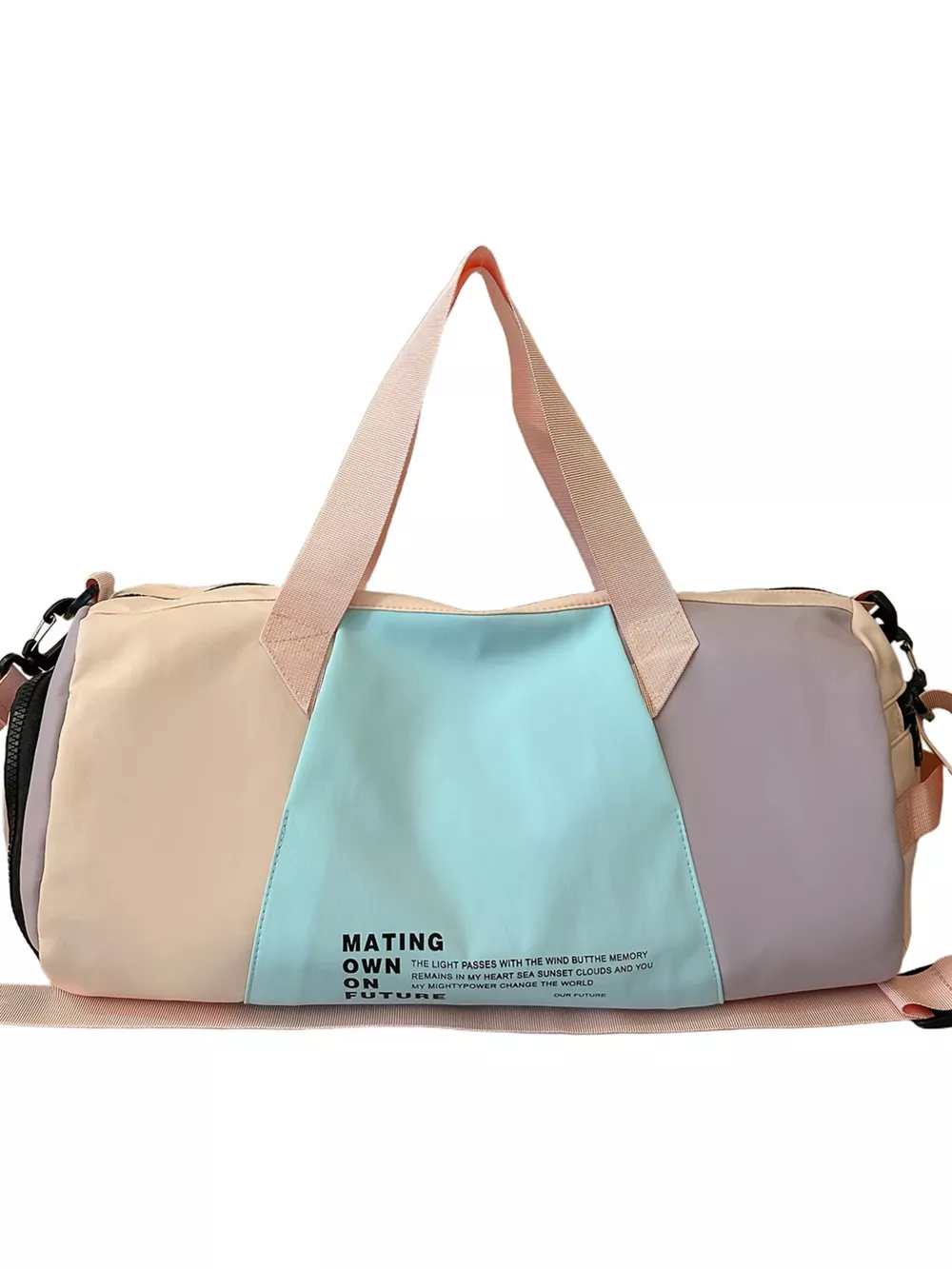 Color Block Duffle Bag, image 7