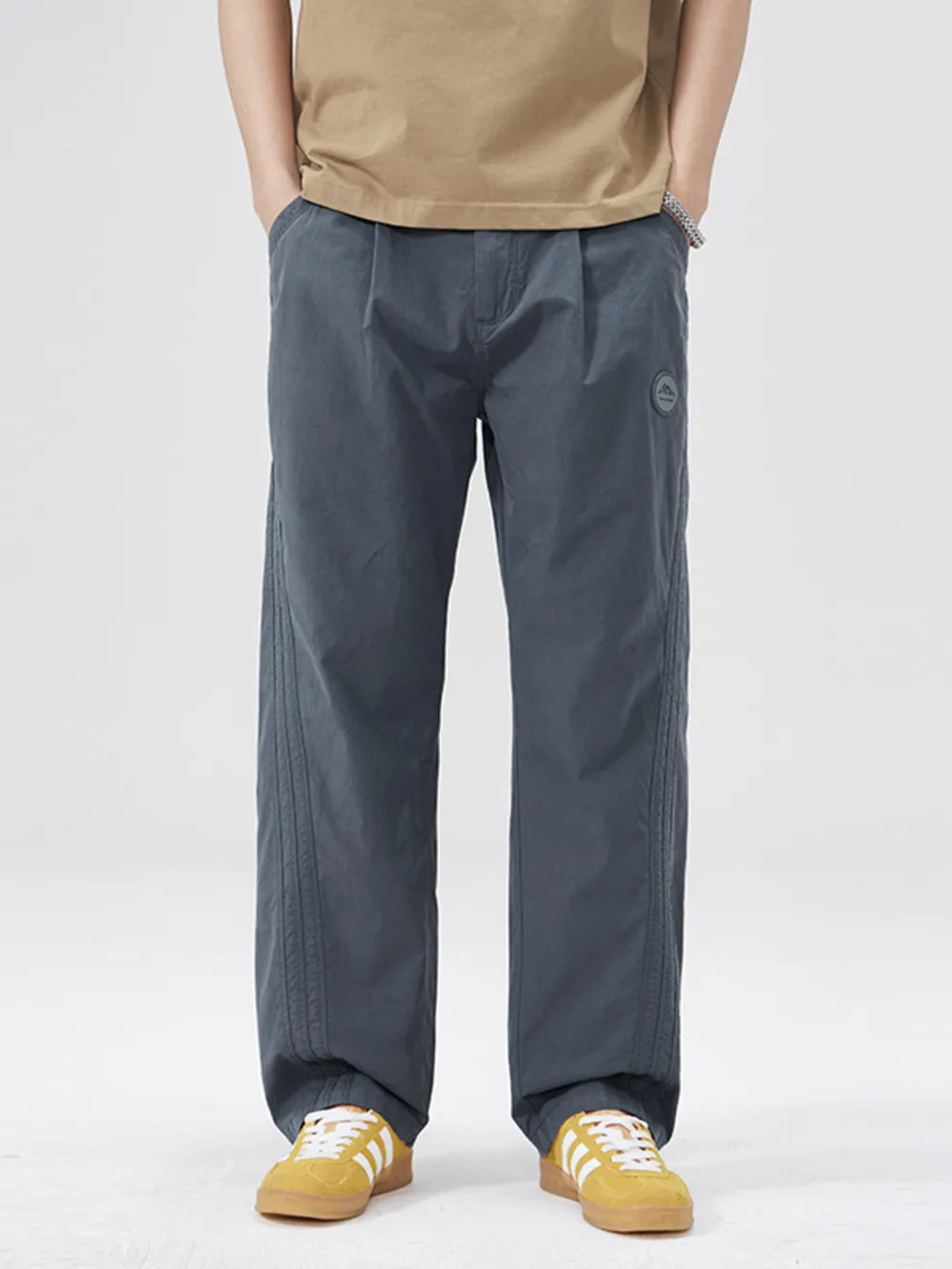 Men's Full Size Wide Leg Casual Pants Plus Size, image 4