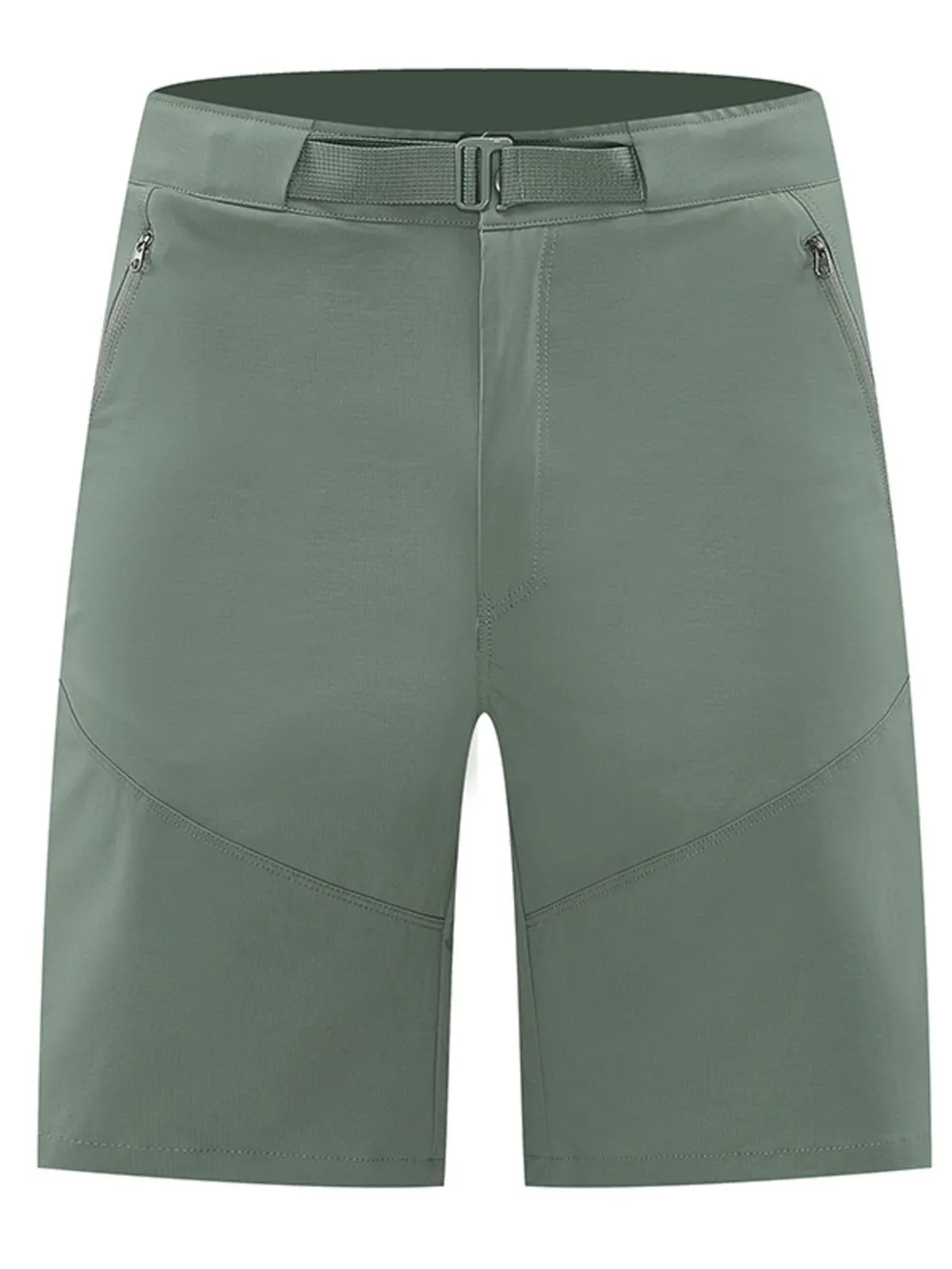 Men's Plus Size Zip Detail Shorts, image 3