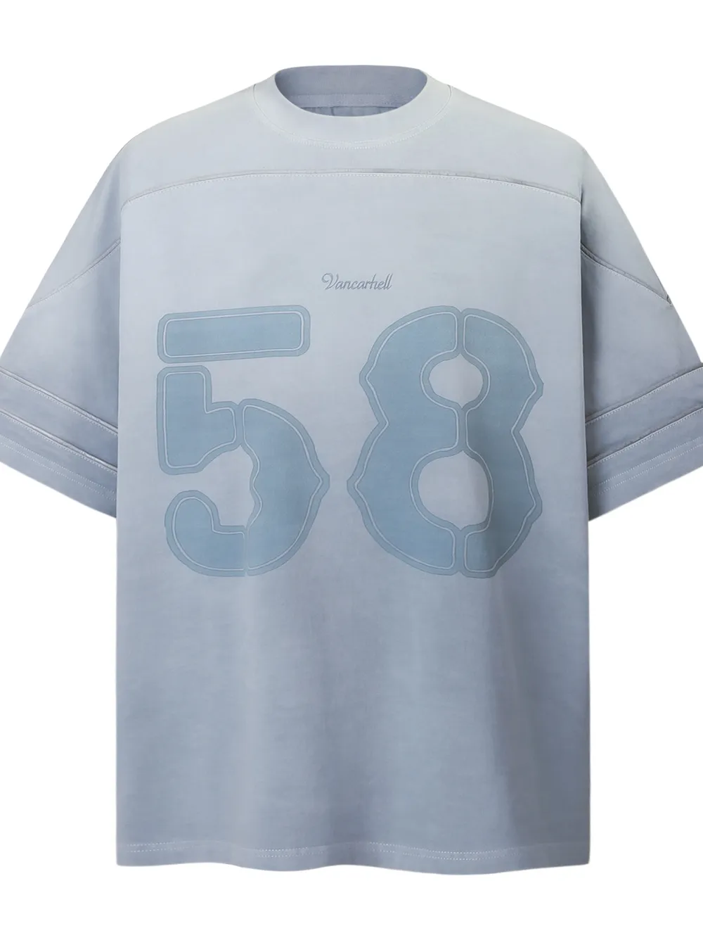 Men's Oversized Number 58 Graphic T-Shirt