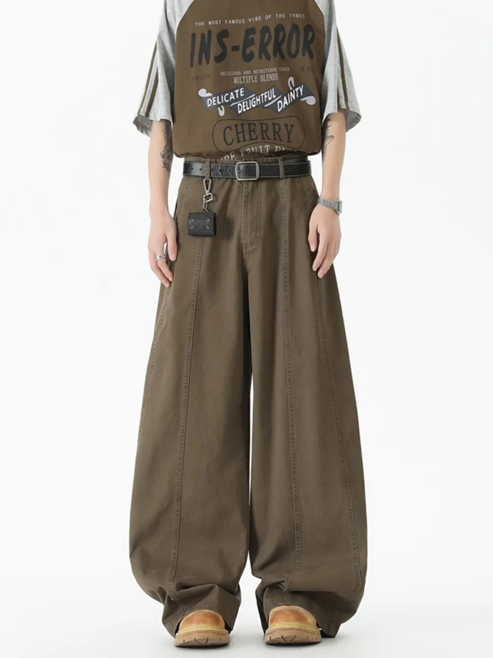 Men's Wide Leg Jeans, image 7