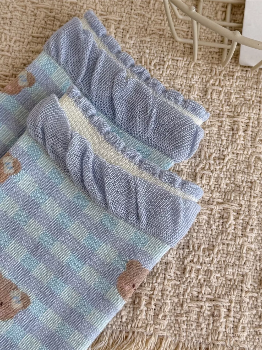 Bear Cotton Crew Socks, image 10