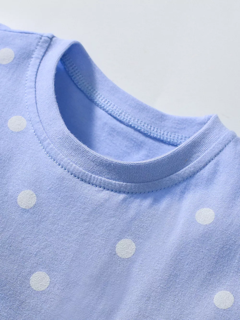 Children's Pineapple Applique Polka Dot Tee and Shorts Set, image 5