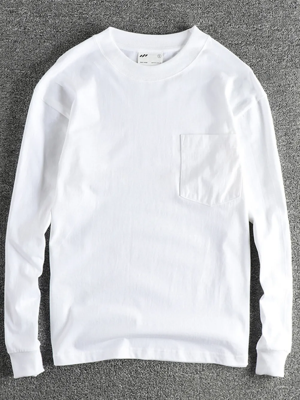 Men's Long Sleeve Pocket T-Shirt, image 7