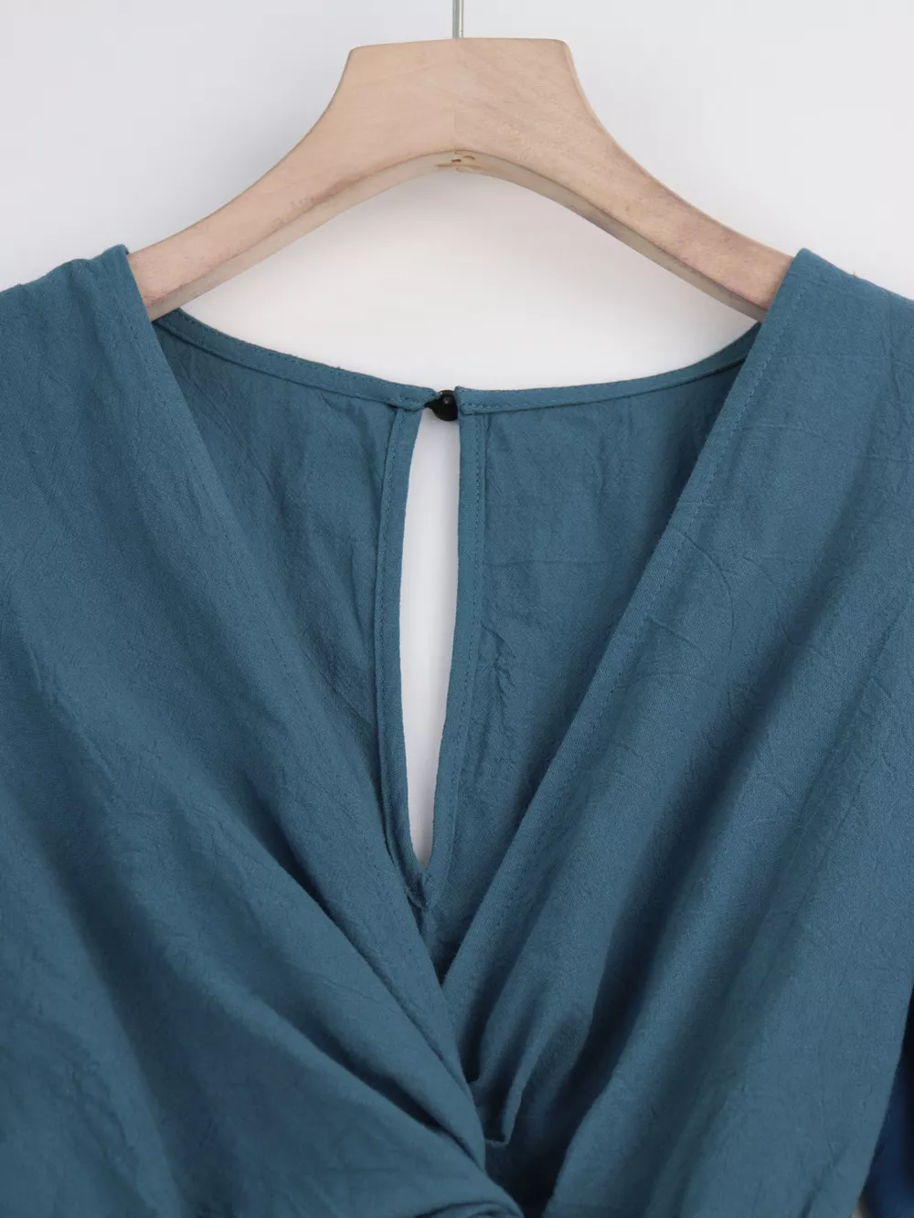 Tie Waist Flutter Sleeve Romper, image 12