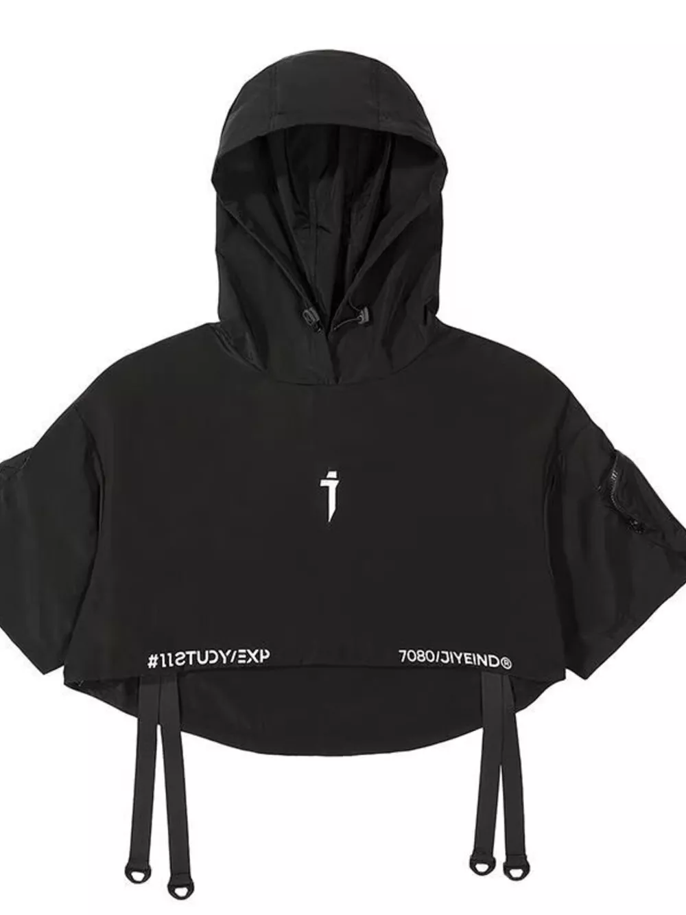 Men's Oversized Cropped Hoodie, image 4