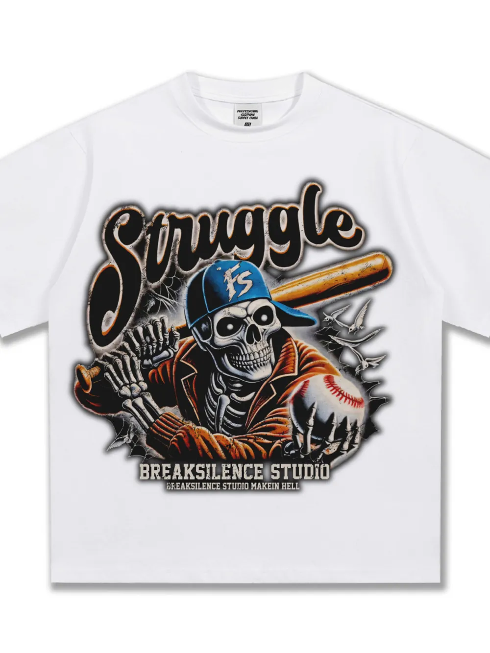 Men's Graphic Round Neck Short Sleeve T-Shirt, image 3