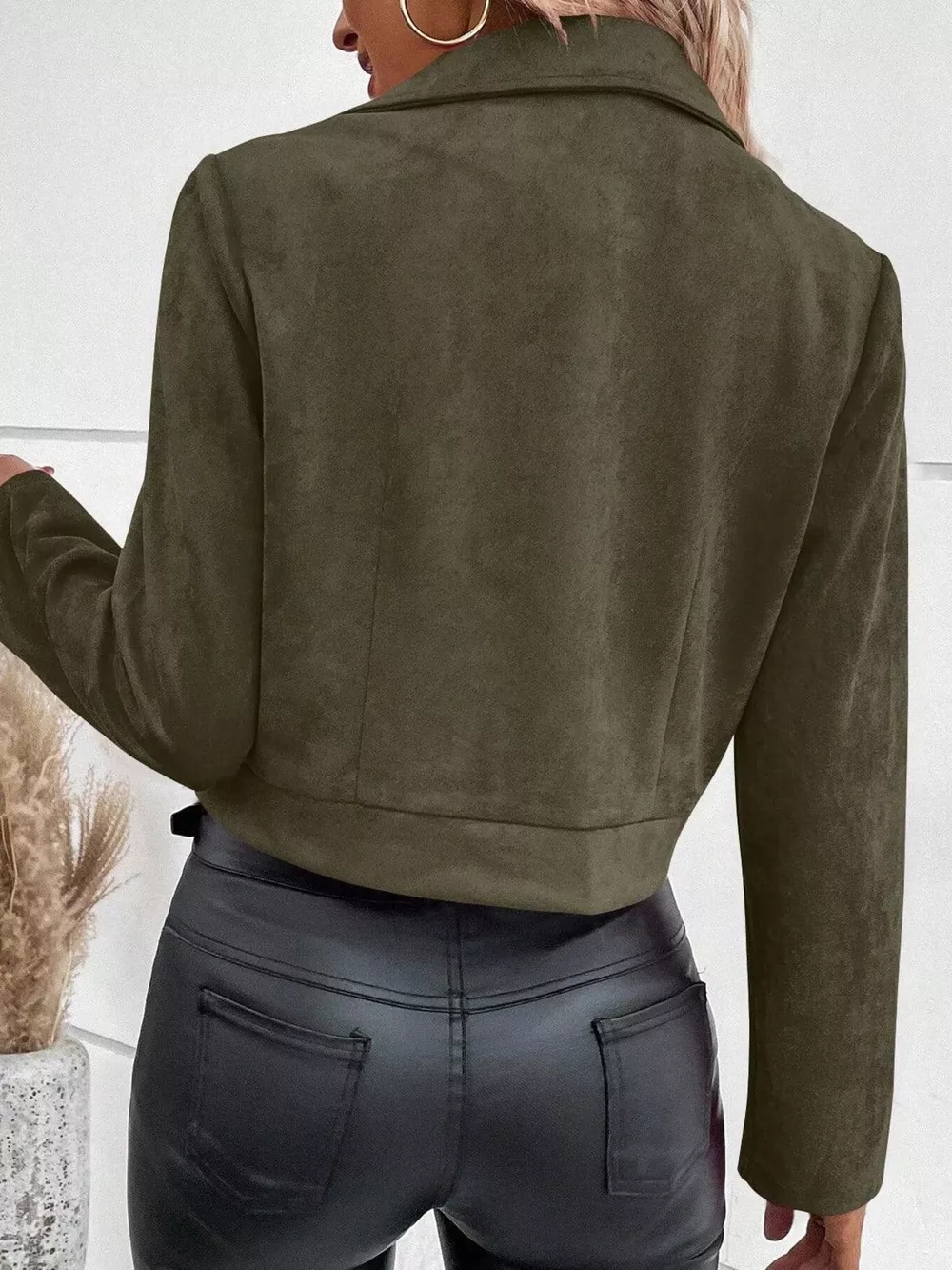 Zip Up Moto Jacket, image 17