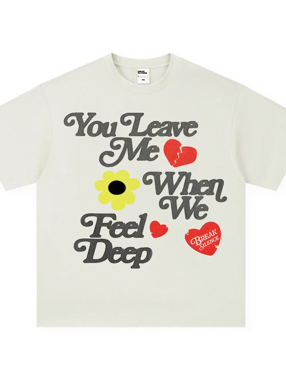 Men's Letter Graphic Round Neck T-Shirt
