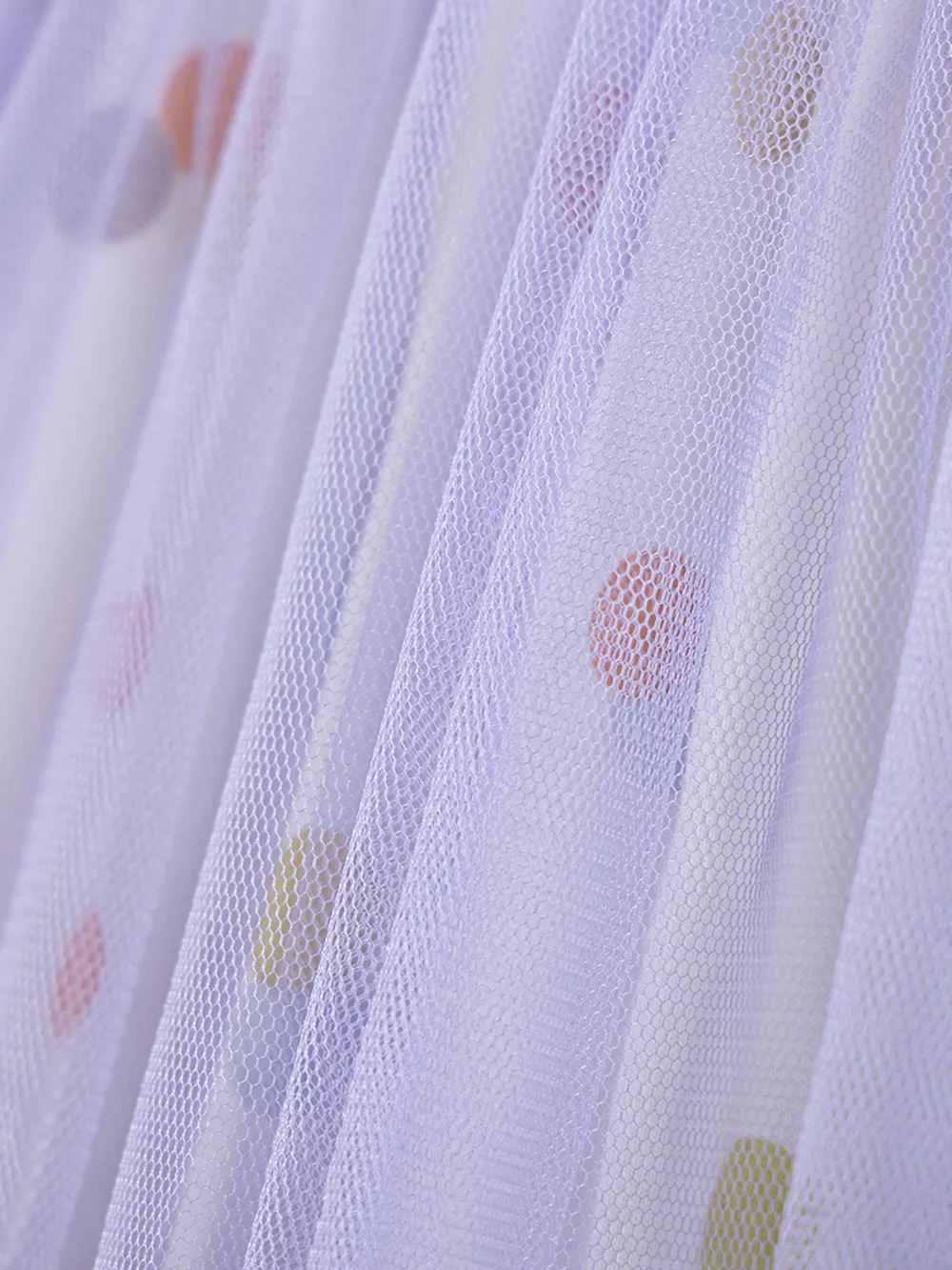 Children's Polka Dot Long Sleeve Tulle Dress, image 4