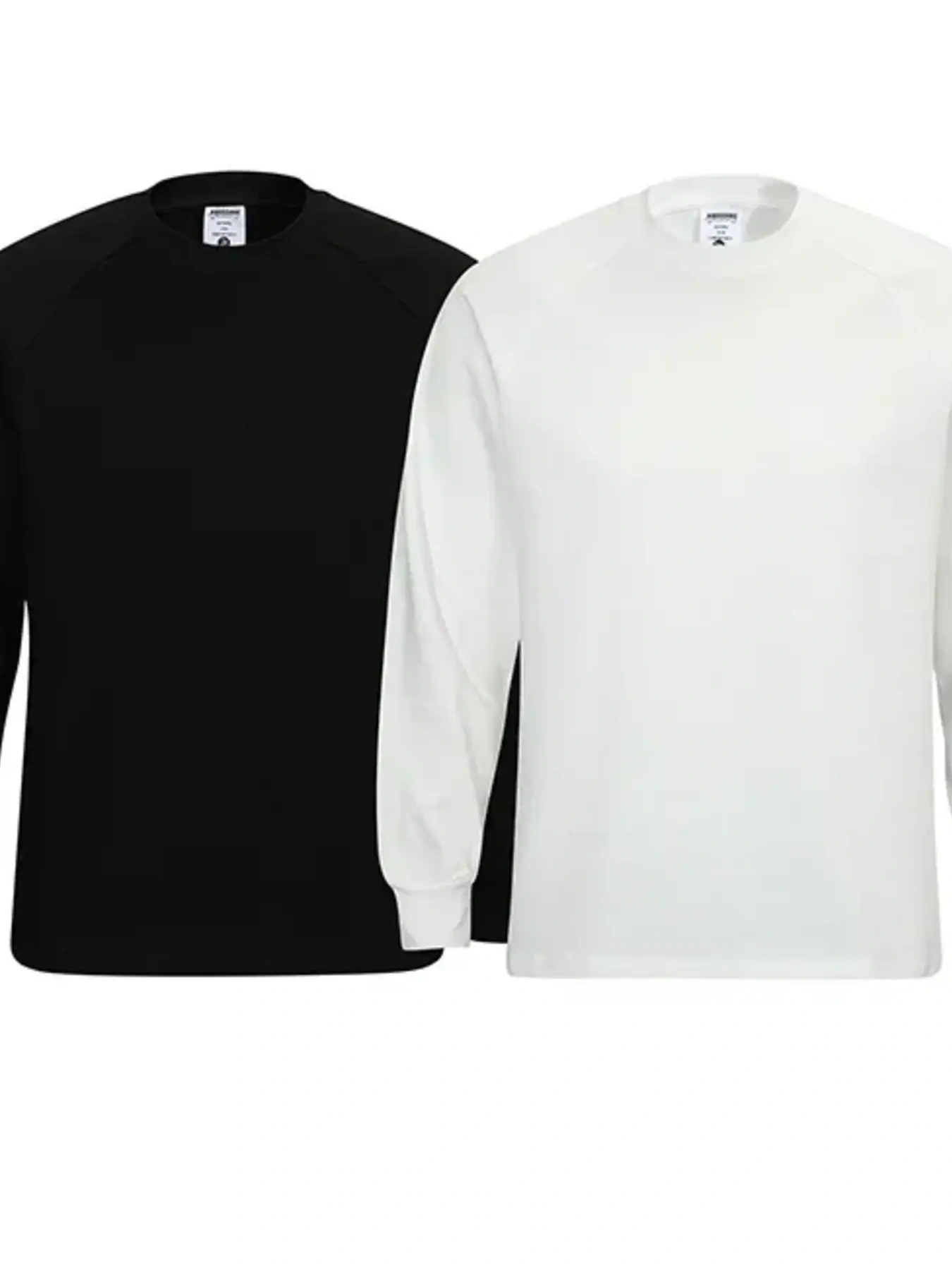 Men's Classic Crew Neck Long Sleeve T-Shirt, image 5