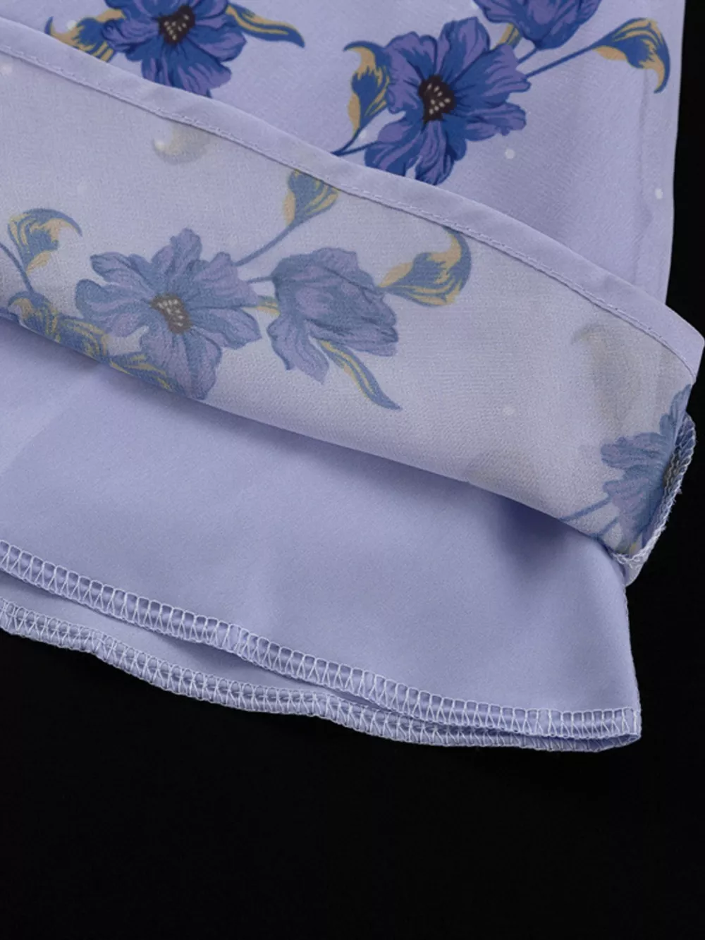Floral Puff Sleeve Mini Dress, image 9