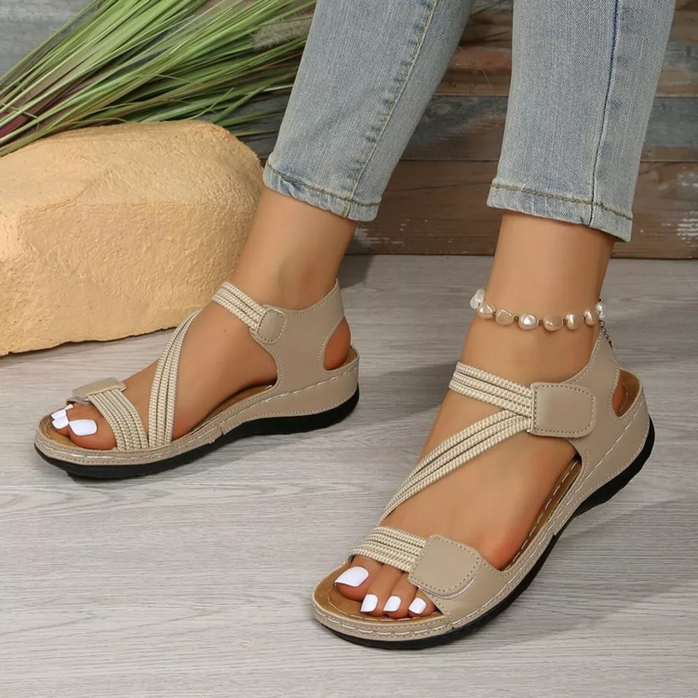 Open Toe Wedge Sandals, image 10