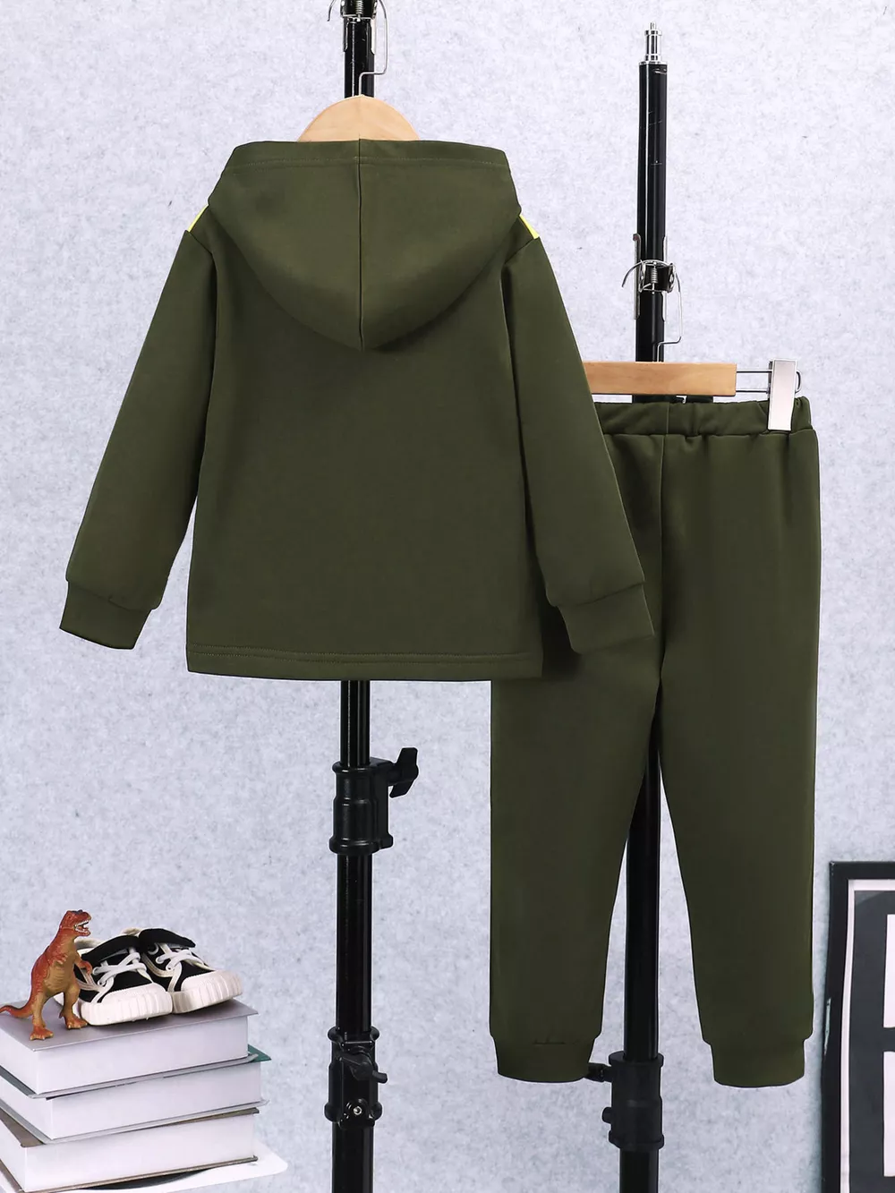 Children's Dinosaur Park Hoodie and Pants Set, image 2
