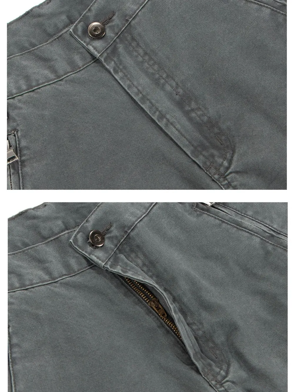 Men's Wide Leg Cargo Pants, image 3