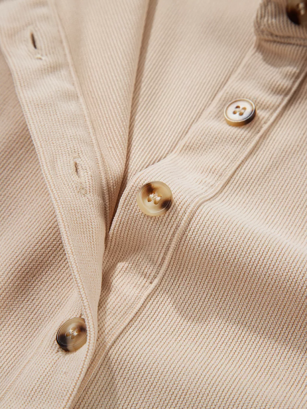 Corduroy Half Button Collared Long Sleeve Mini Dress, image 11