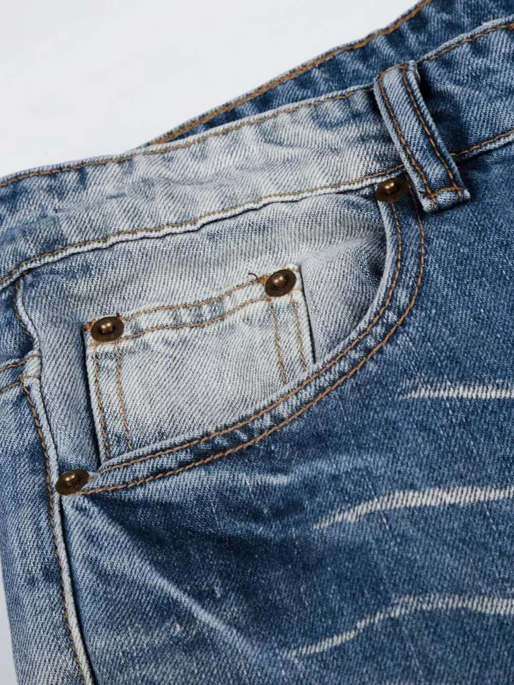 Men's Full Size Washed Wide-Leg Jeans Plus Size, image 7