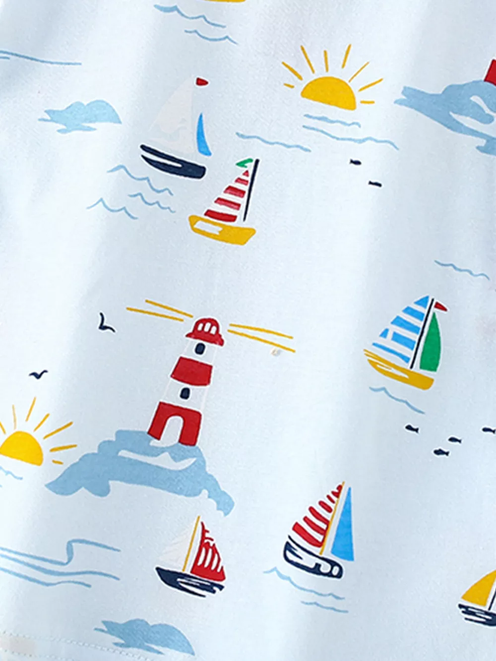Children's Nautical Print T-Shirt and Shorts Set, image 5